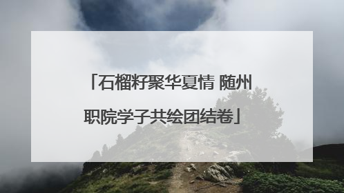 石榴籽聚华夏情 随州职院学子共绘团结卷
