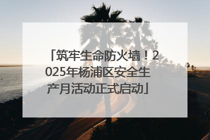 筑牢生命防火墙！2025年杨浦区安全生产月活动正式启动