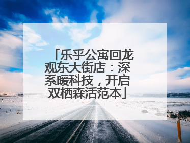 乐乎公寓回龙观东大街店：深系暖科技，开启双栖森活范本