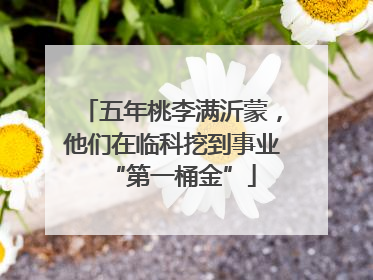 五年桃李满沂蒙，他们在临科挖到事业“第一桶金”