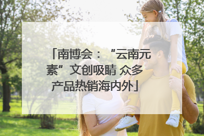 南博会：“云南元素”文创吸睛 众多产品热销海内外