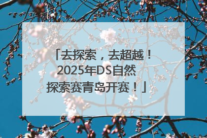 去探索，去超越！2025年DS自然探索赛青岛开赛！