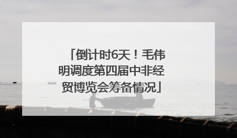 倒计时6天！毛伟明调度第四届中非经贸博览会筹备情况