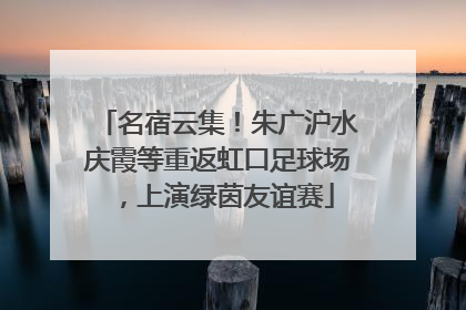 名宿云集！朱广沪水庆霞等重返虹口足球场，上演绿茵友谊赛