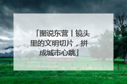 图说东营丨镜头里的文明切片，拼成城市心跳