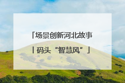 场景创新河北故事丨码头“智慧风”