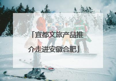 宜都文旅产品推介走进安徽合肥