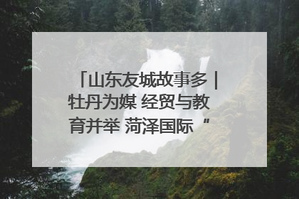 山东友城故事多｜牡丹为媒 经贸与教育并举 菏泽国际“朋友圈”扩容升级