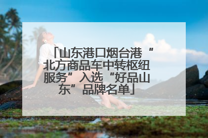 山东港口烟台港“北方商品车中转枢纽服务”入选“好品山东”品牌名单