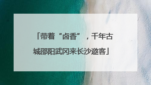 带着“卤香”，千年古城邵阳武冈来长沙邀客