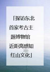 探访东北首家考古主题博物馆 近距离感知红山文化