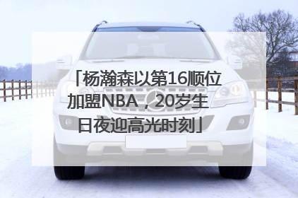杨瀚森以第16顺位加盟NBA，20岁生日夜迎高光时刻