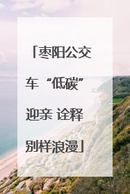 枣阳公交车“低碳”迎亲 诠释别样浪漫