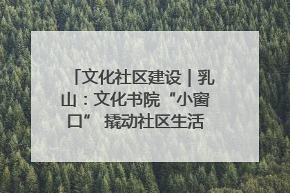 文化社区建设｜乳山：文化书院“小窗口” 撬动社区生活“大幸福”
