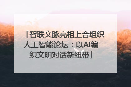 智联文脉亮相上合组织人工智能论坛：以AI编织文明对话新纽带
