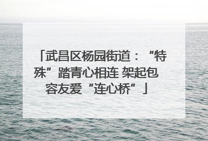 武昌区杨园街道：“特殊”踏青心相连 架起包容友爱“连心桥”