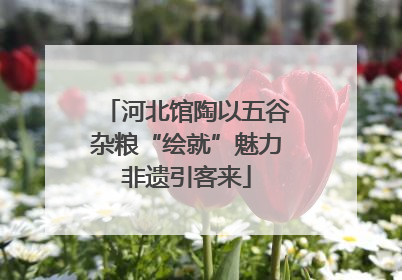 河北馆陶以五谷杂粮“绘就”魅力非遗引客来