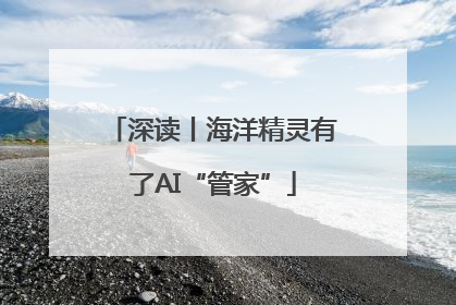 深读丨海洋精灵有了AI“管家”
