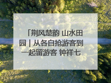 荆风楚韵 山水田园｜从各自抢游客到一起留游客 钟祥七村抱团解了“乡愁”添了“乡酬”