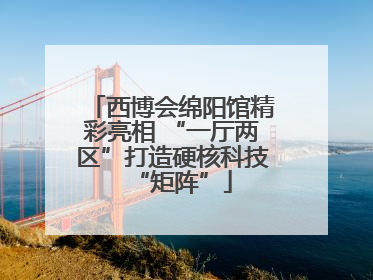 西博会绵阳馆精彩亮相 “一厅两区”打造硬核科技“矩阵”