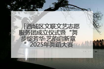 西城区文联文艺志愿服务团成立仪式暨“舞步绽芳华·艺韵启新章”2025年舞蹈大赛展演圆满举办