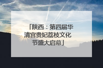 陕西：第四届华清宫贵妃荔枝文化节盛大启幕