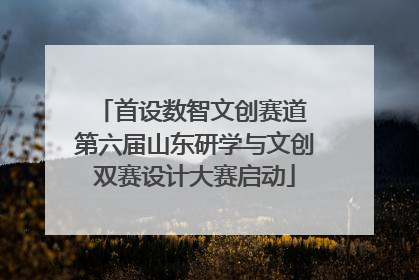 首设数智文创赛道 第六届山东研学与文创双赛设计大赛启动