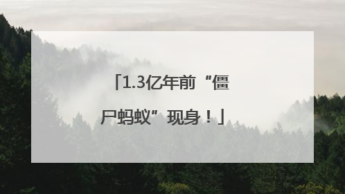 1.3亿年前“僵尸蚂蚁”现身！